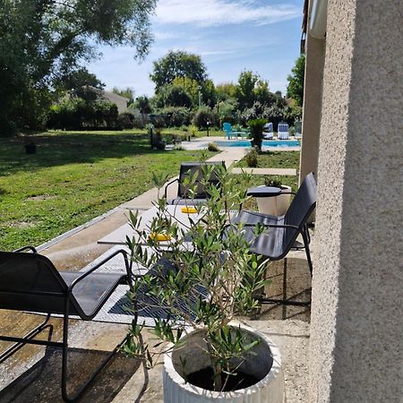 Demeure En Pierre Avec Piscine Privee Villa Etauliers Buitenkant foto