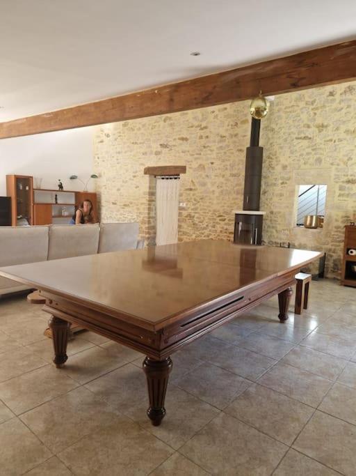 Demeure En Pierre Avec Piscine Privee Villa Etauliers Buitenkant foto