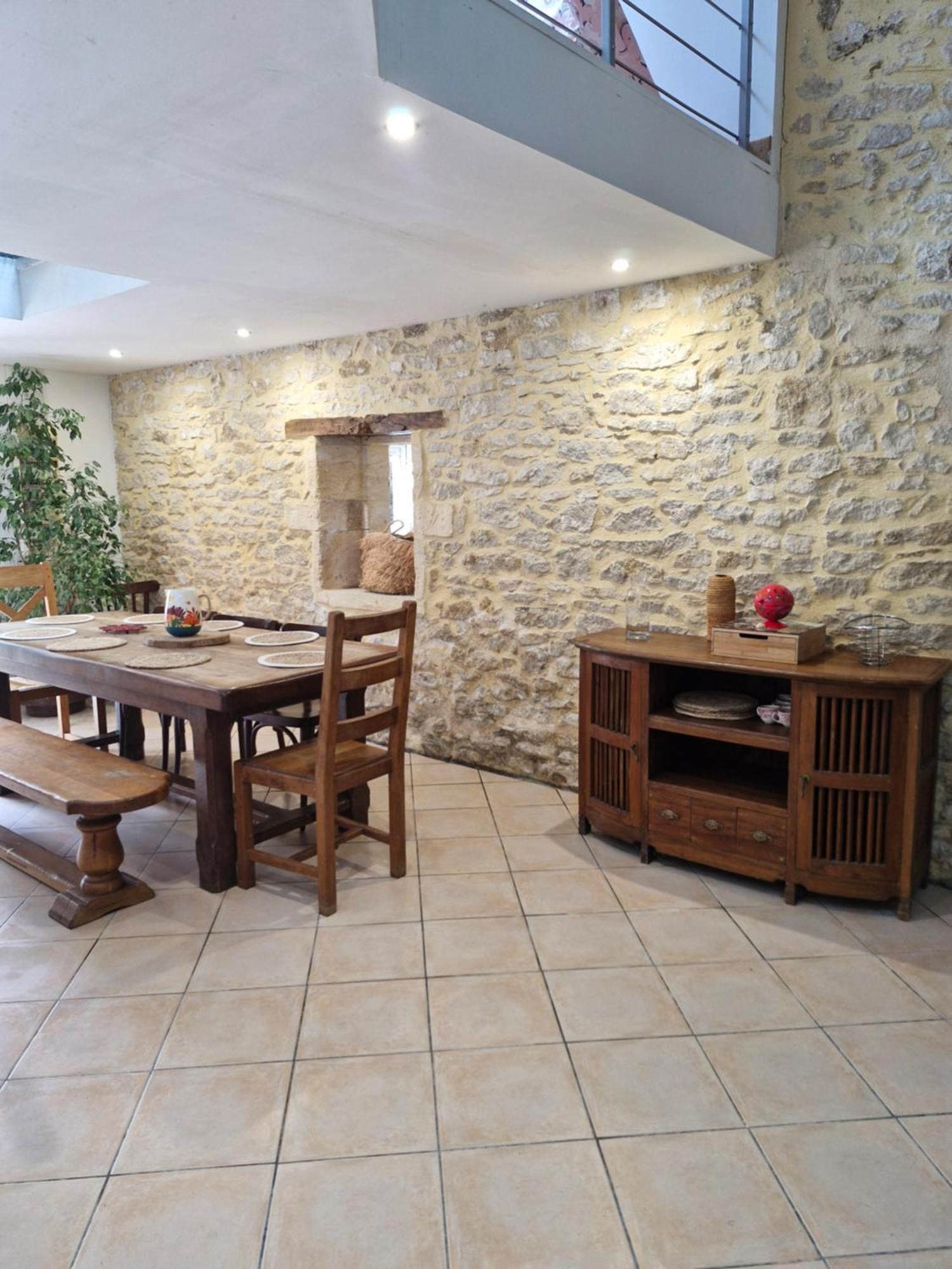 Demeure En Pierre Avec Piscine Privee Villa Etauliers Buitenkant foto